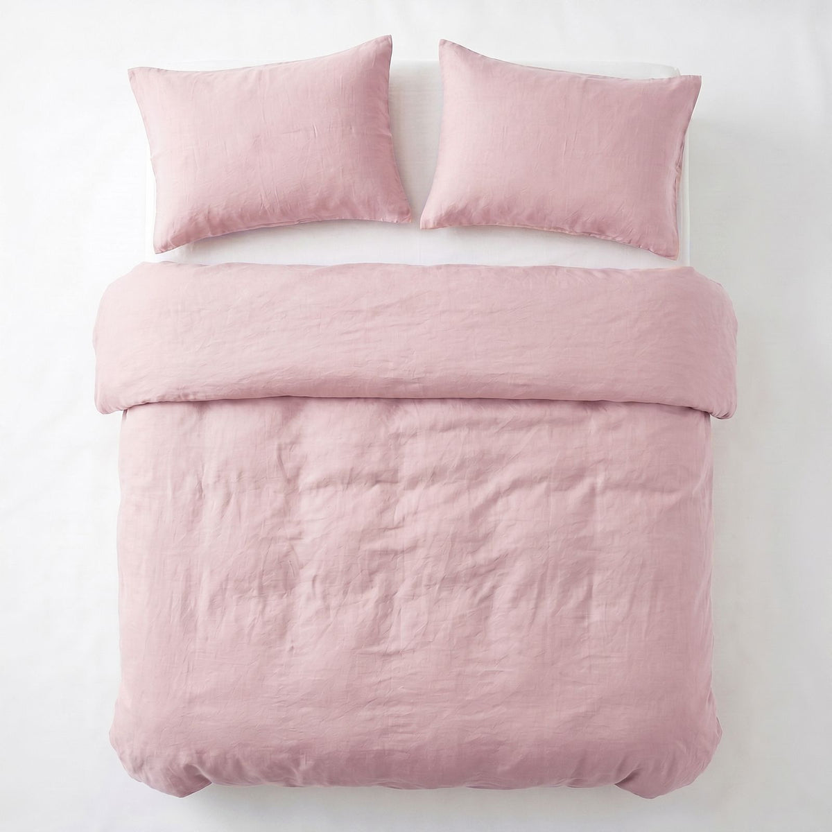 Dekbedovertrek Stone Washed Roze