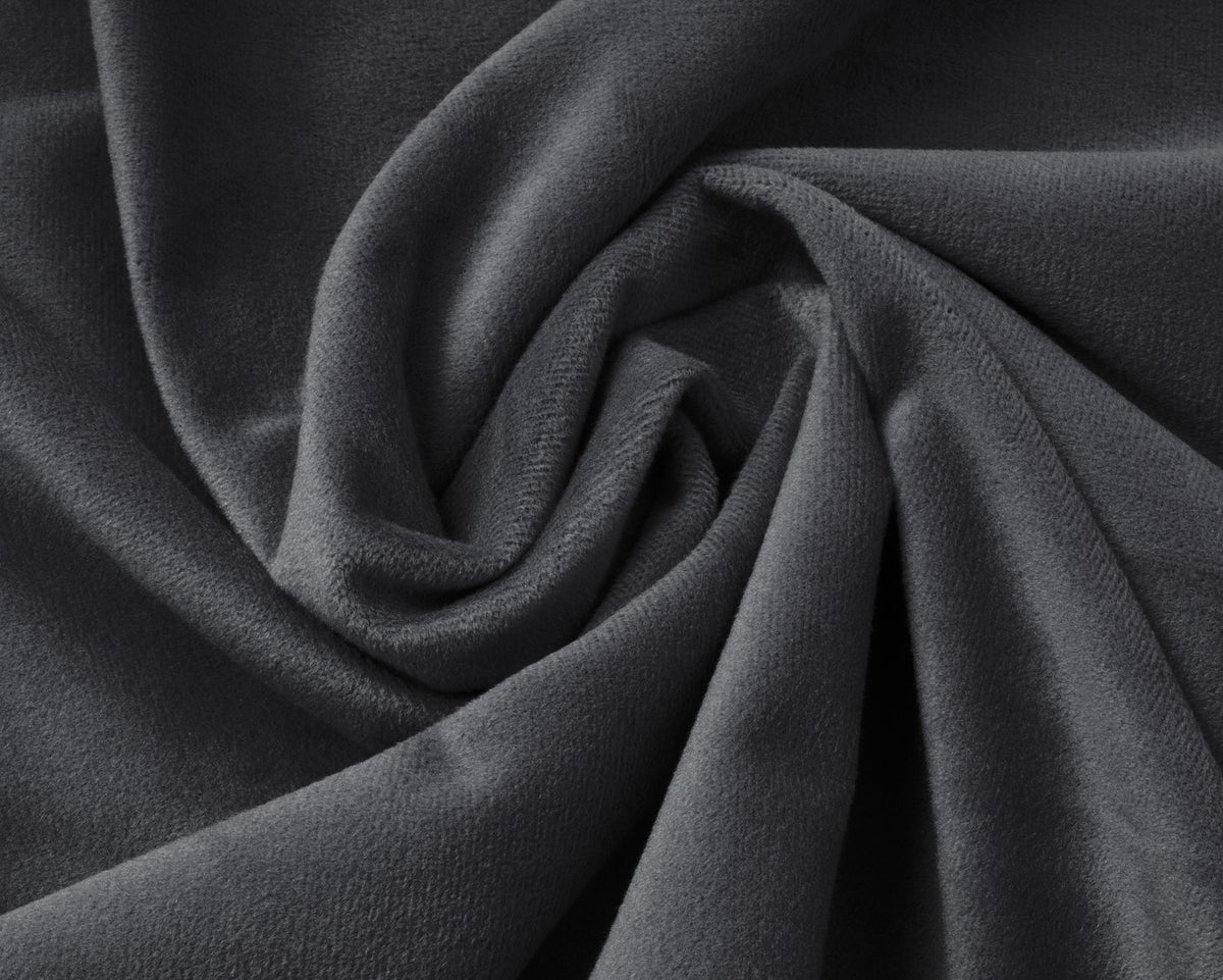Velvet Hoeslaken Antraciet