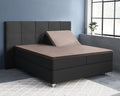 NordDream Satin Faconlagen til split-topmadras Taupe