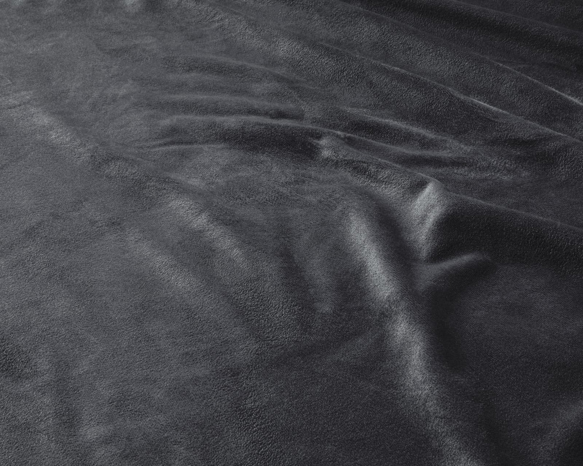 Velvet Hoeslaken Antraciet