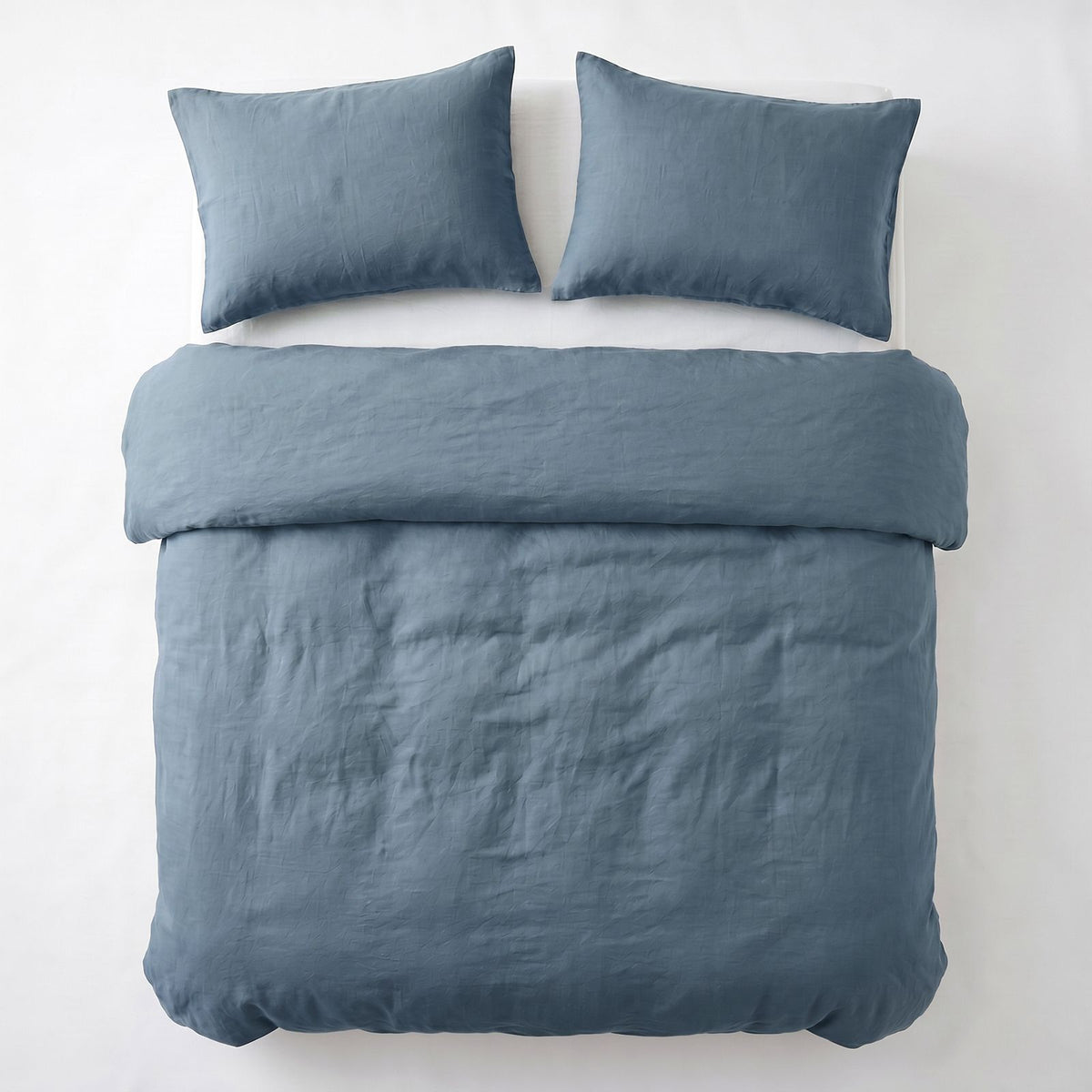 Dekbedovertrek Stone Washed Blauw