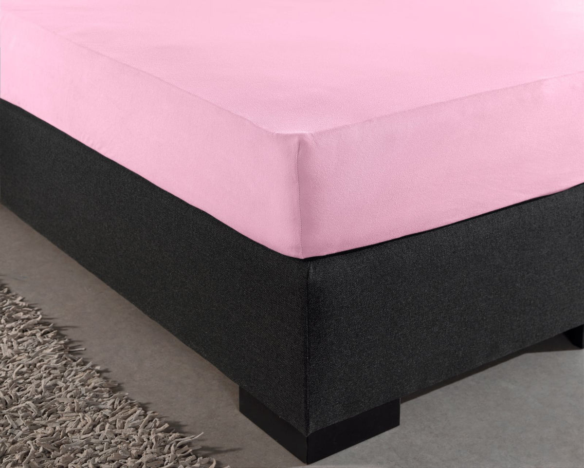 Dubbel Jersey 220 gr. Hoeslaken Roze