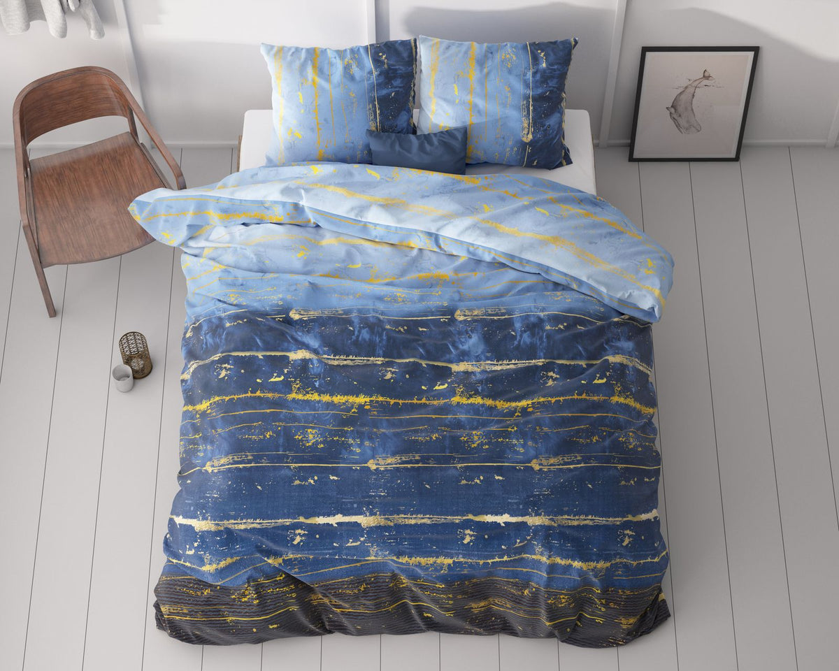 Dekbedovertrek Scratchy Blauw