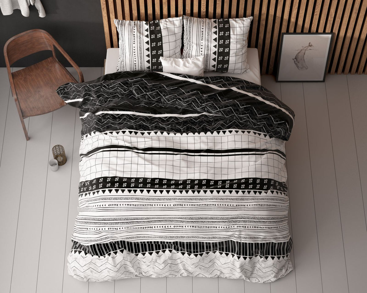 Dekbedovertrek Artic Stripe Wit