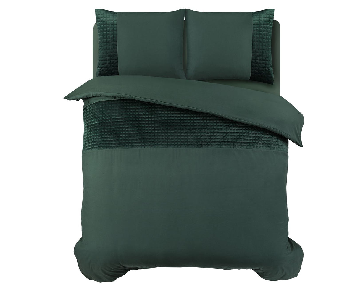 Dekbedovertrek Velvet Band Groen