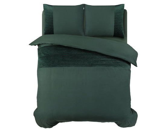 Dekbedovertrek Velvet Band Groen