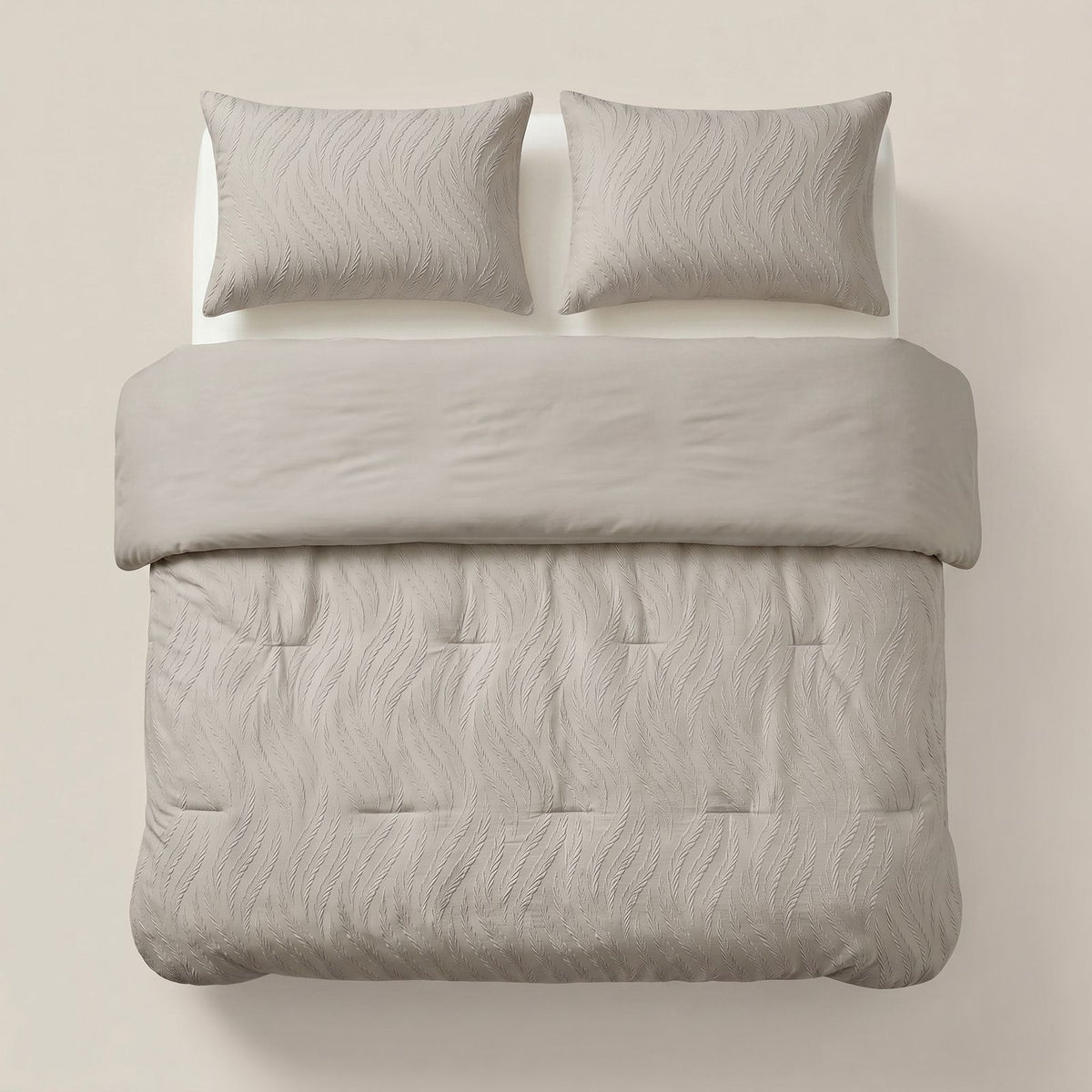 Lazy Dekbed Rafa Taupe Met Kussenslopen
