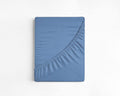 Katoenen Hoeslaken Blauw
