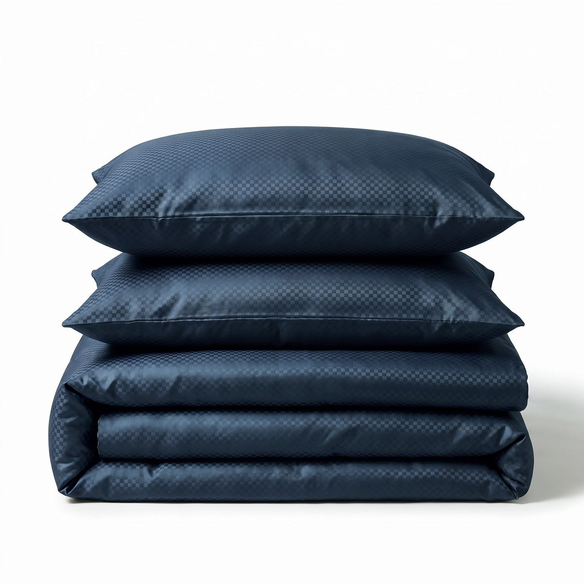 Dekbedovertrek Satin Point Navy