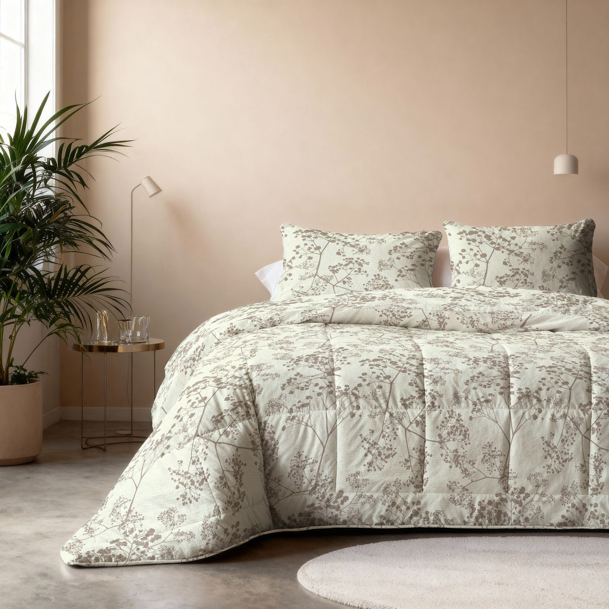 All-in one Lazy dekbed Fir Groen Met Kussenslopen