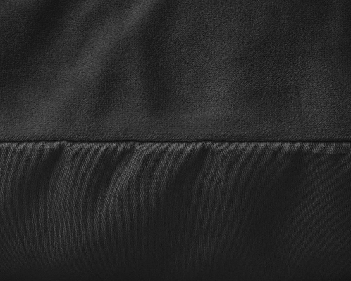 Velvet 2 in 1 kussenslopen Zwart