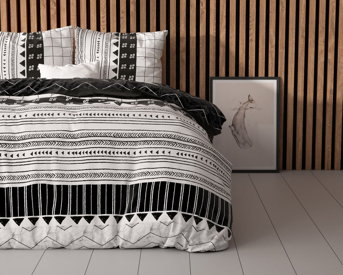 Dekbedovertrek Artic Stripe Wit