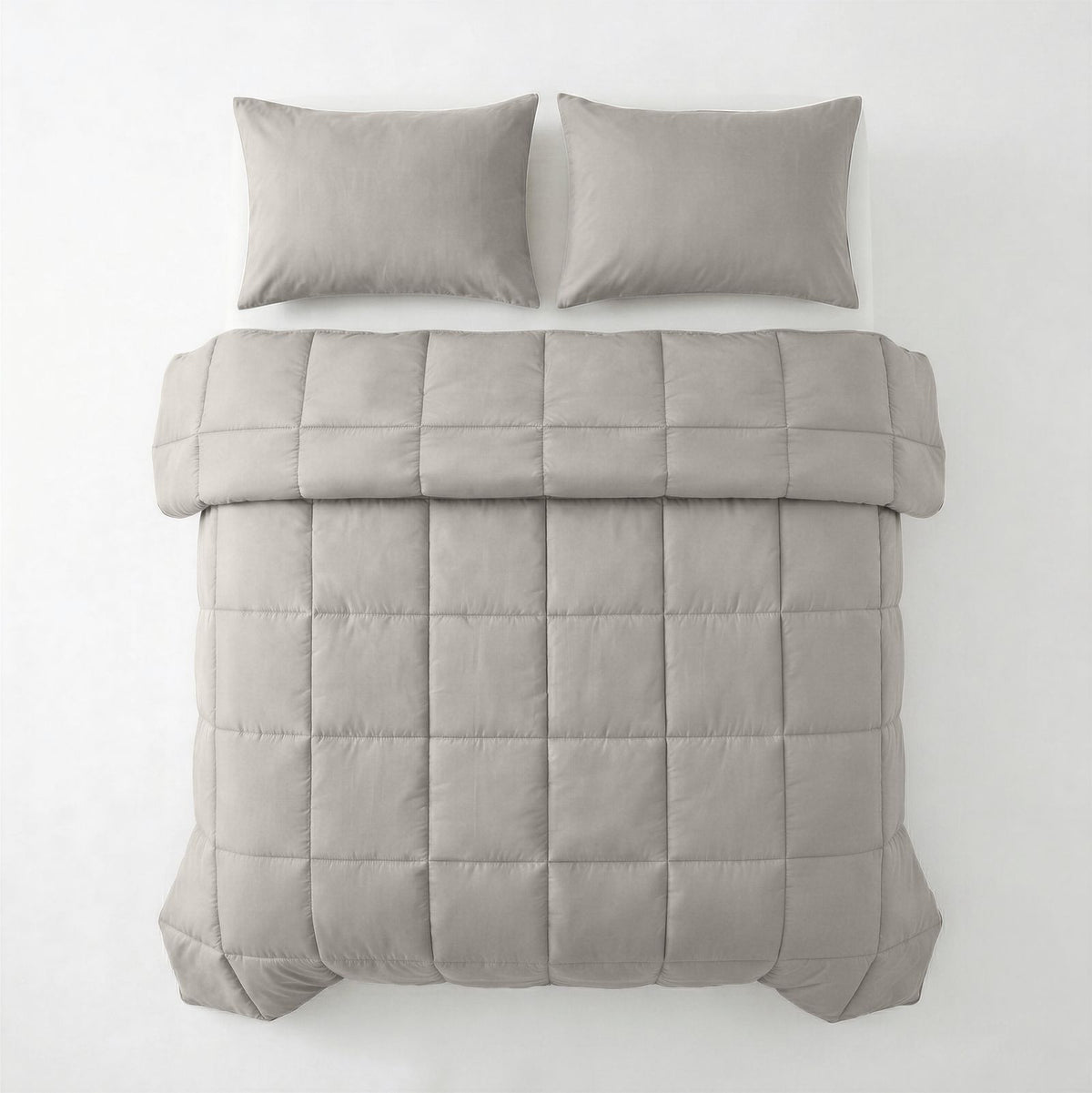 Lazy Dekbed Percale Taupe