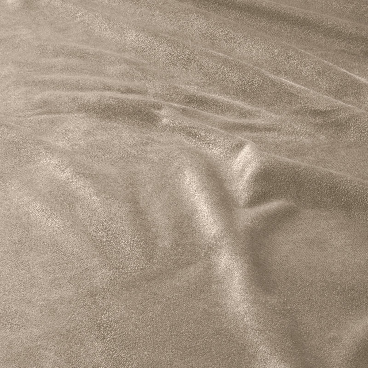 Dekbedovertrek Velvet Piping Taupe / Grijs