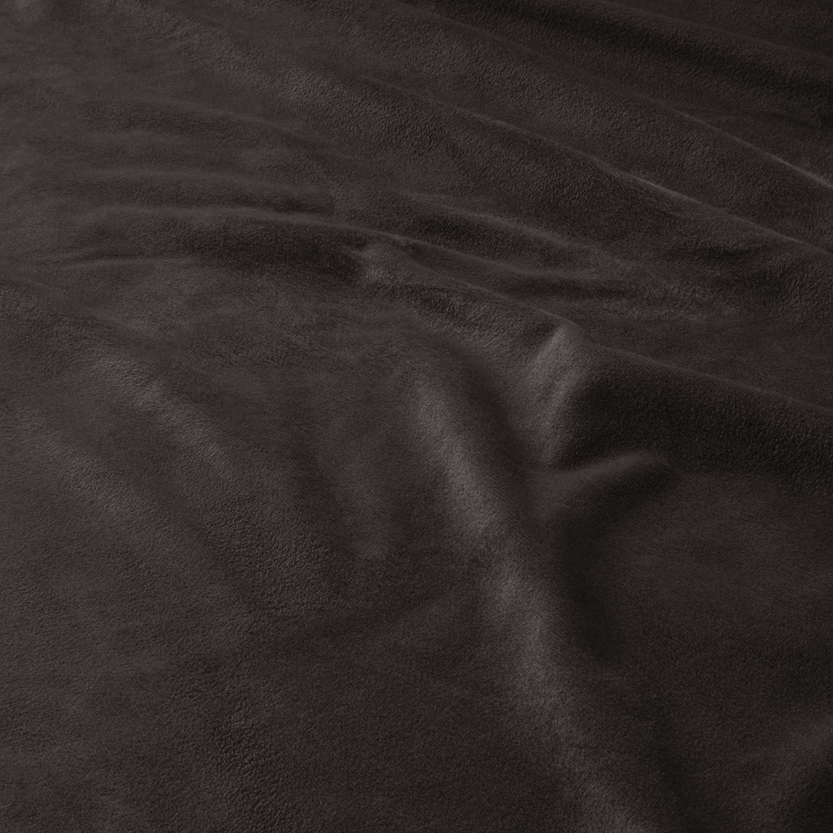 Dekbedovertrek Velvet Piping Deep Taupe