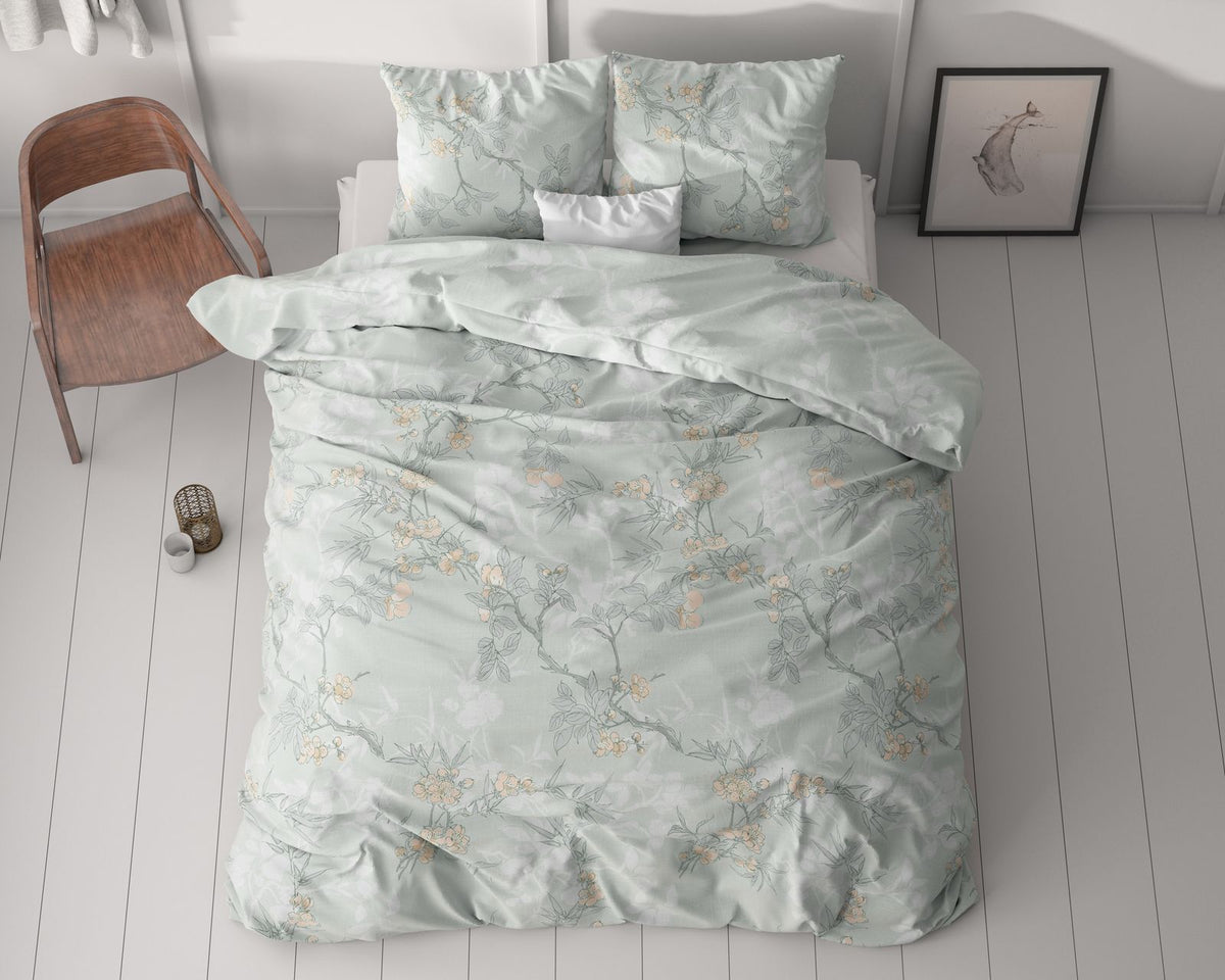 Dekbedovertrek Blossom Blauw