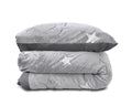 NordDream Funda nórdica Glow in the dark Stars Gris