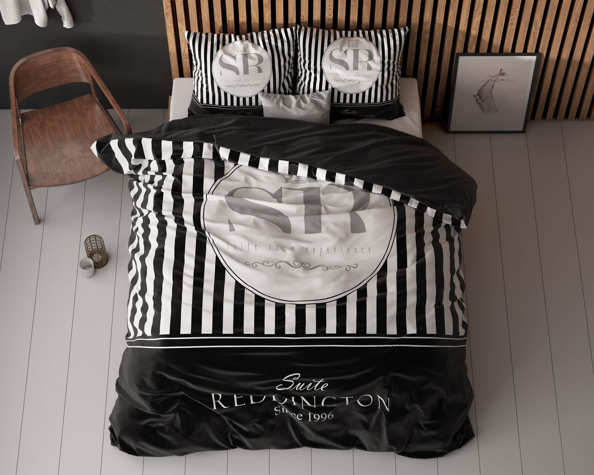 Dekbedovertrek Reddington Zwart