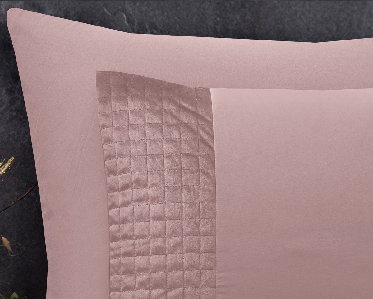 Dekbedovertrek Velvet Band Roze
