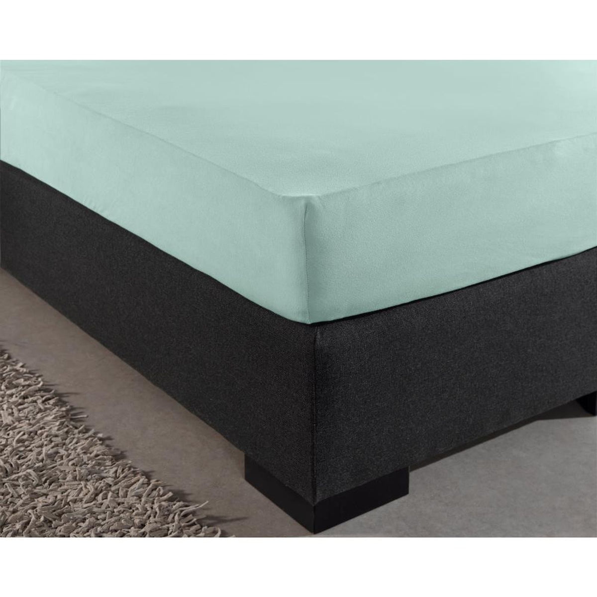 Dubbel Jersey 220 gr. Hoeslaken Pastel Blauw