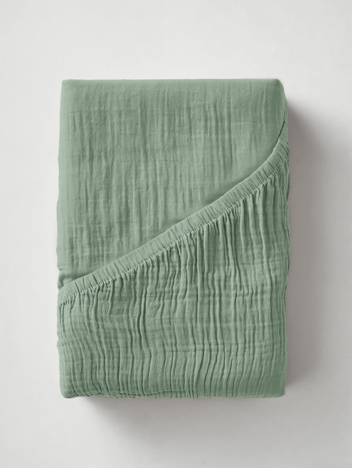 Mousseline Hoeslaken Groen