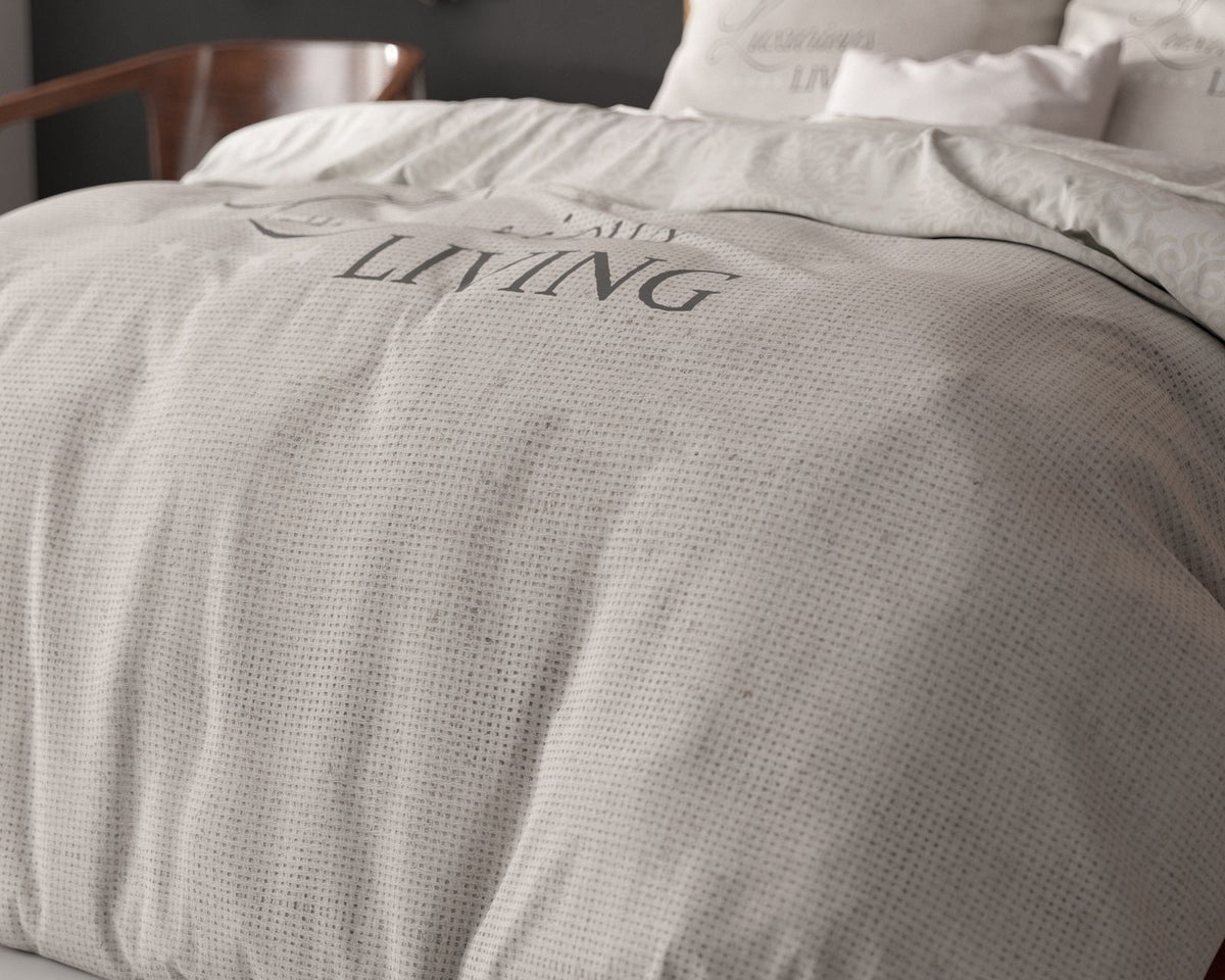 Dekbedovertrek Luxurious Living Zand