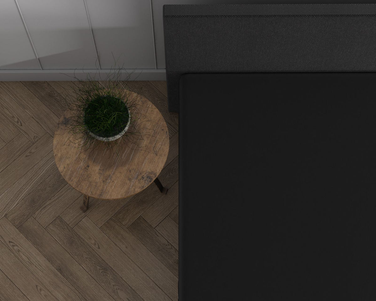 Dubbel Jersey 220 gr. Hoeslaken Zwart