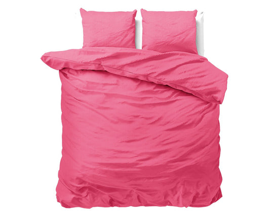 Dekbedovertrek Satin Point Roze