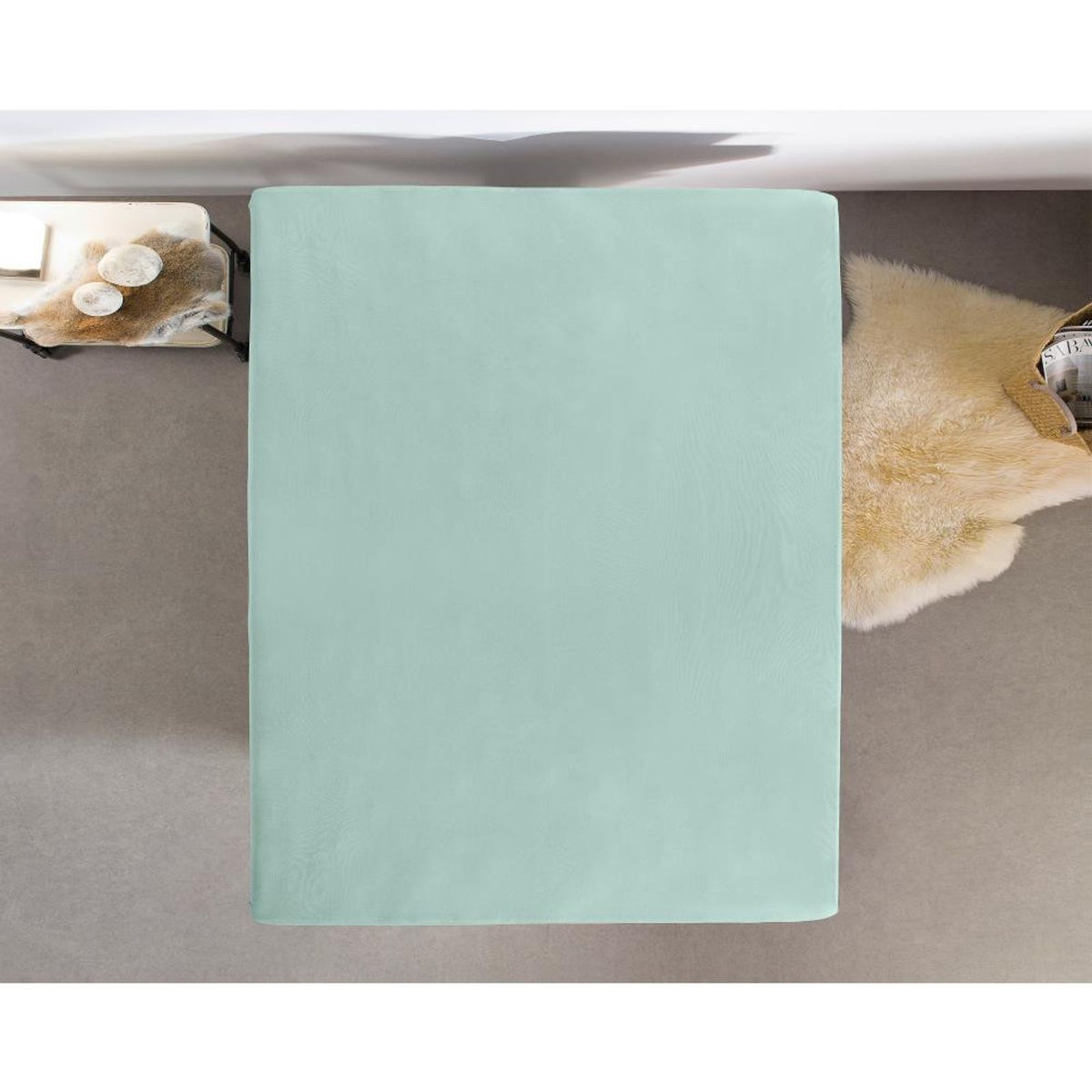 Dubbel Jersey 220 gr. Hoeslaken Pastel Blauw