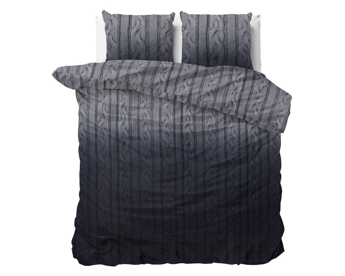 Dekbedovertrek DH Flanel Dante Anthracite