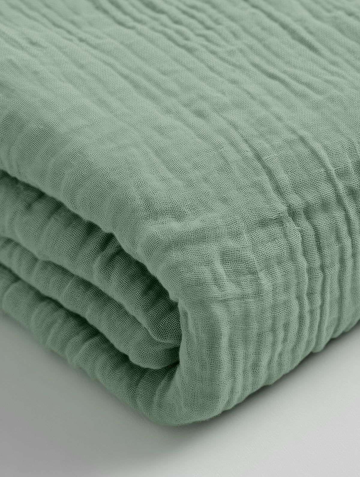 Mousseline Hoeslaken Groen