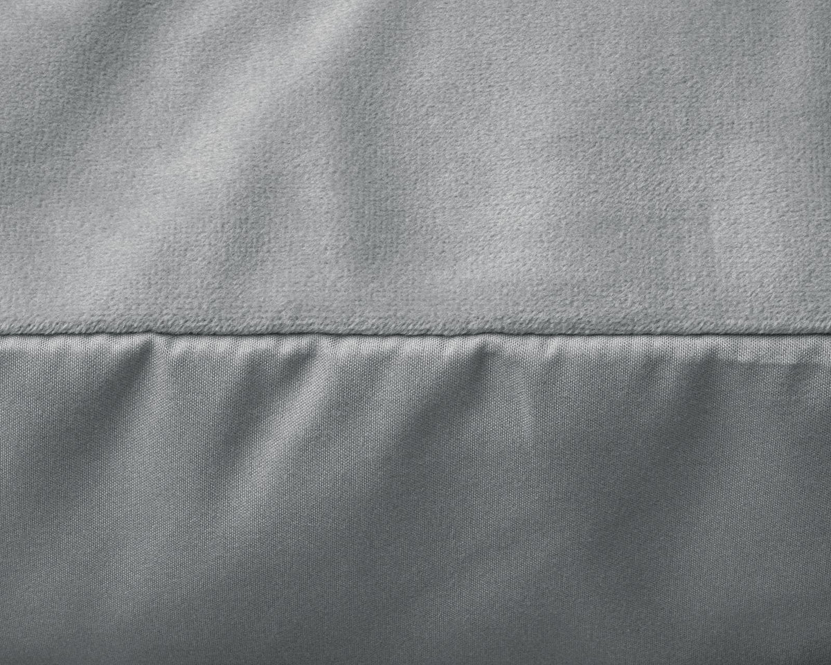 Velvet 2 in 1 kussenslopen Grijs