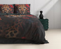 NordDream Capa de edredão Leopardo Multicolor