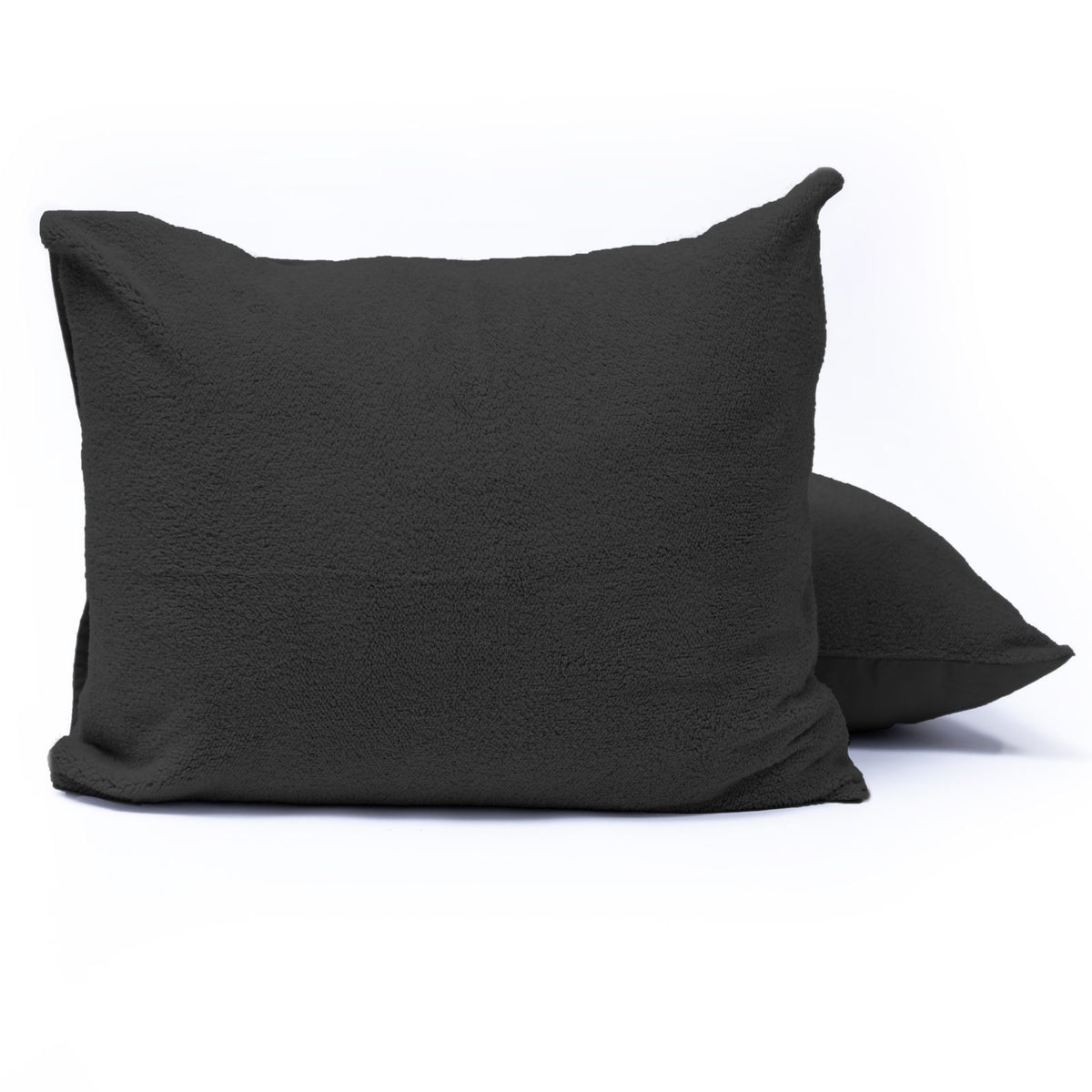 Teddy kussenslopen 2pack Antraciet