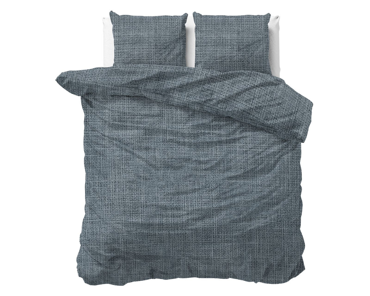 Dekbedovertrek Vintage Blauw