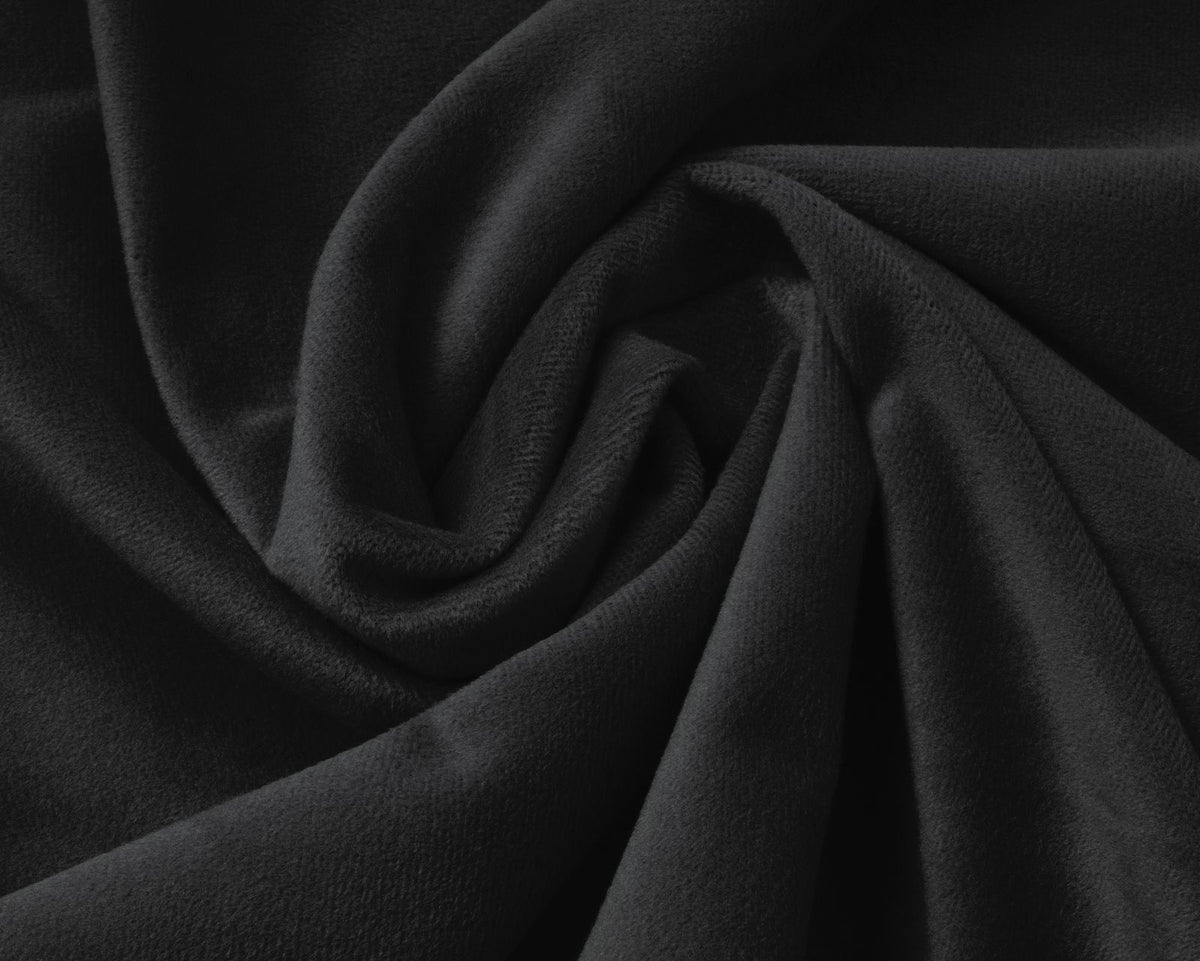 Velvet Hoeslaken Zwart