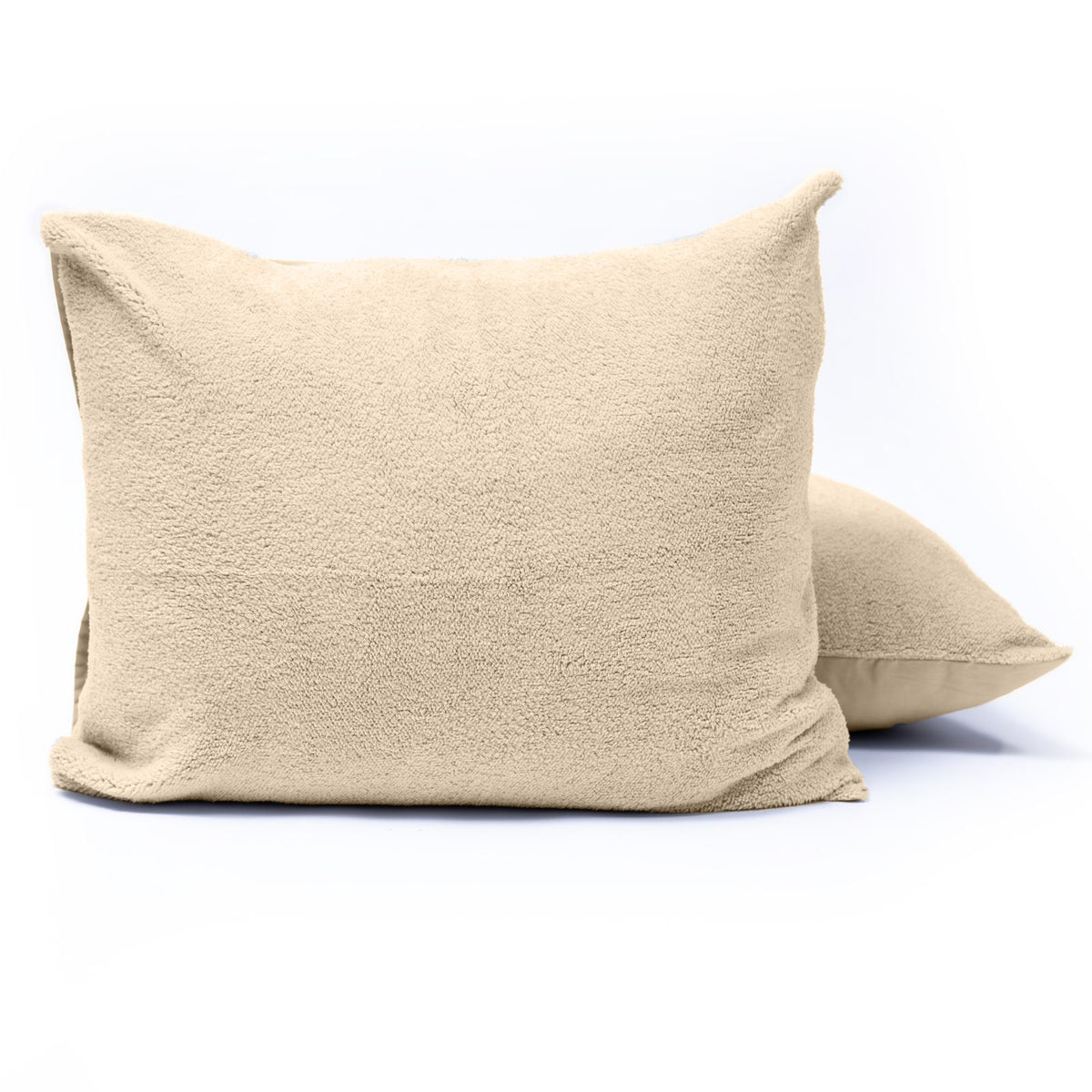 Teddy kussenslopen 2pack Taupe