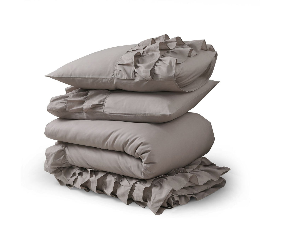 Dekbedovertrek Cyprus Taupe