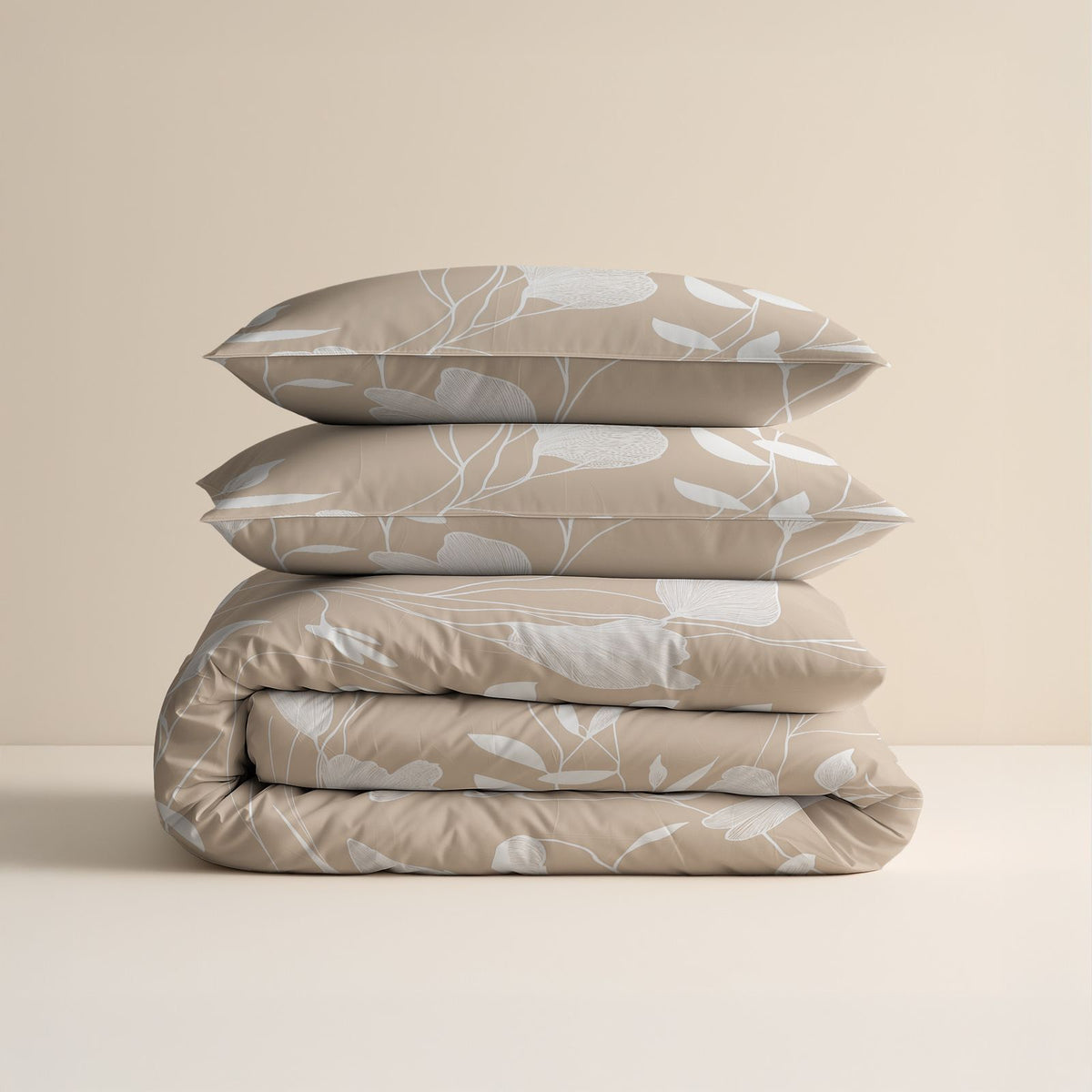 Dekbedovertrek Spring Zand/Beige